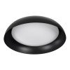 GLOBOSTAR® ANATOLIA 61264 Μοντέρνο Φωτιστικό Οροφής LED 75W 8625lm 120° AC 220-240V IP20 Ρυθμιζόμενο Λευκό CCT με Χειριστήριο από 2700K έως 6000K Dimmable - Lumileds SMD Chip - Μαύρο Ματ - Μ60 x Π60 x Υ13cm - 3 Χρόνια Εγγύηση