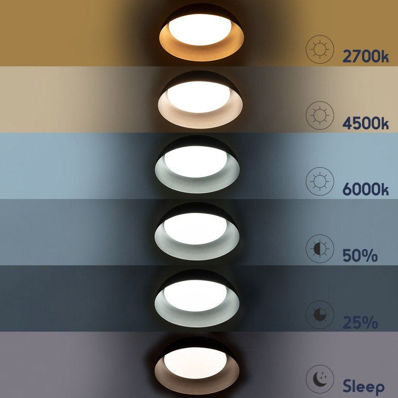 GLOBOSTAR® ANATOLIA 61268 Μοντέρνο Κρεμαστό Φωτιστικό Οροφής LED 60W 6900lm 120° AC 220-240V IP20 Ρυθμιζόμενο Λευκό CCT με Χειριστήριο από 2700K έως 6000K Dimmable - Lumileds SMD Chip - Χρυσό - Μ43 x Π43 x Υ11cm - 3 Χρόνια Εγγύηση