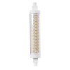 GLOBOSTAR® TUBINI 60398 Λάμπα R7S 118mm LED 12W 1356lm 360° AC 220-240V IP20 Θερμό Λευκό 2700K - Lumileds SMD Chip - Μ11.8 x Π2.2 x Υ2.2cm - 3 Χρόνια Εγγύηση