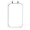 GLOBOSTAR® DEROBA 61299 Μοντέρνο Κρεμαστό Φωτιστικό Οροφής LED 12W 1320lm 360° AC 220-240V IP20 Ρυθμιζόμενο Λευκό CCT με On/Off 2700K/4500K/6000K - Lumileds SMD Chip - Λευκό Ματ - Μ16 x Π1.6 x Υ25.5cm - 3 Χρόνια Εγγύηση