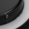 GLOBOSTAR® HELIO-S 60664 Μοντέρνο Φωτιστικό Τοίχου - Απλίκα LED 12W 1380lm 120° AC 220-240V Αδιάβροχο IP65 Θερμό Λευκό 2700K - Lumileds SMD Chip & TÜV SÜD Driver - Μαύρο Ματ - Μ26 x Π5 x Υ26cm - 5 Χρόνια Εγγύηση