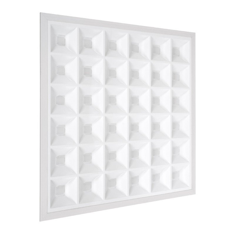 GLOBOSTAR® ZEUS 60970 Χωνευτό Panel Οροφής 60x60 με Anti Glare Reflector LED 48W 6960lm 120° CRI≥85Ra UGR<19 AC 220-240V IP20 Θερμό Λευκό 2700K - Lumileds SMD Chip & TÜV SÜD Driver - Λευκό Γαλακτερό - Μ60 x Π60 x Υ3.3cm / Q56 x 56cm - 5 Χρόνια Εγγύ