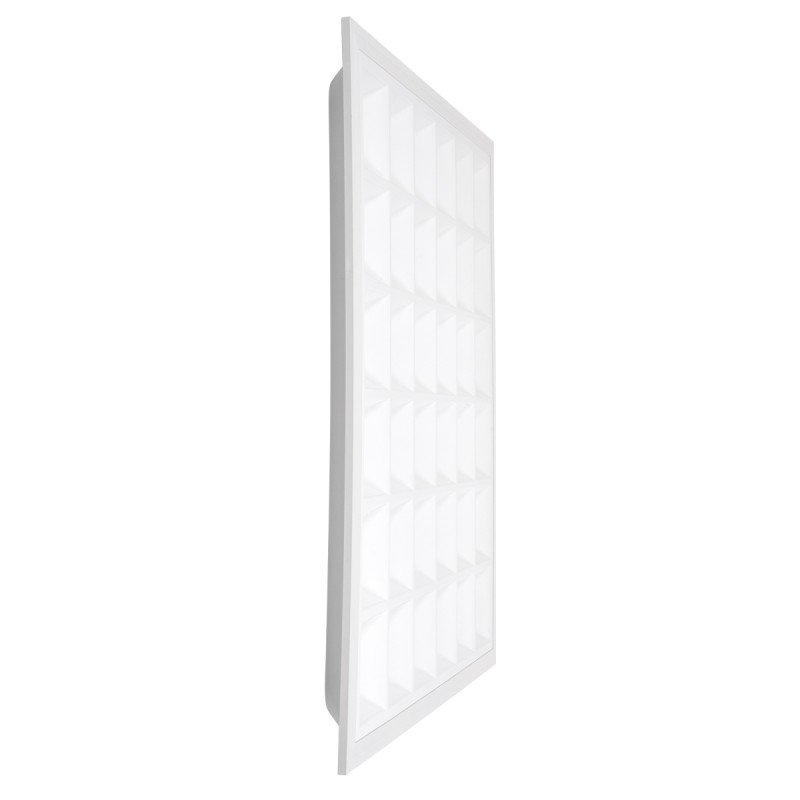 GLOBOSTAR® ZEUS 60970 Χωνευτό Panel Οροφής 60x60 με Anti Glare Reflector LED 48W 6960lm 120° CRI≥85Ra UGR<19 AC 220-240V IP20 Θερμό Λευκό 2700K - Lumileds SMD Chip & TÜV SÜD Driver - Λευκό Γαλακτερό - Μ60 x Π60 x Υ3.3cm / Q56 x 56cm - 5 Χρόνια Εγγύ