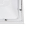 GLOBOSTAR® ZEUS 60970 Χωνευτό Panel Οροφής 60x60 με Anti Glare Reflector LED 48W 6960lm 120° CRI≥85Ra UGR<19 AC 220-240V IP20 Θερμό Λευκό 2700K - Lumileds SMD Chip & TÜV SÜD Driver - Λευκό Γαλακτερό - Μ60 x Π60 x Υ3.3cm / Q56 x 56cm - 5 Χρόνια Εγγύ