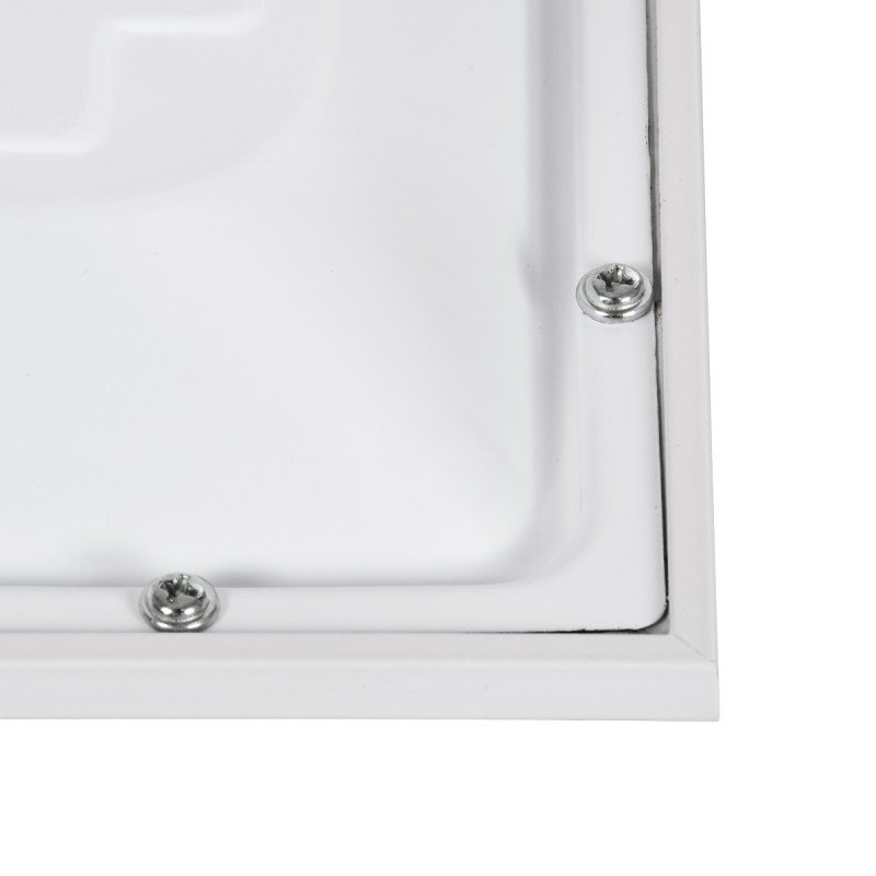 GLOBOSTAR® ZEUS 60970 Χωνευτό Panel Οροφής 60x60 με Anti Glare Reflector LED 48W 6960lm 120° CRI≥85Ra UGR<19 AC 220-240V IP20 Θερμό Λευκό 2700K - Lumileds SMD Chip & TÜV SÜD Driver - Λευκό Γαλακτερό - Μ60 x Π60 x Υ3.3cm / Q56 x 56cm - 5 Χρόνια Εγγύ
