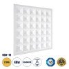 GLOBOSTAR® ZEUS 60970 Χωνευτό Panel Οροφής 60x60 με Anti Glare Reflector LED 48W 6960lm 120° CRI≥85Ra UGR<19 AC 220-240V IP20 Θερμό Λευκό 2700K - Lumileds SMD Chip & TÜV SÜD Driver - Λευκό Γαλακτερό - Μ60 x Π60 x Υ3.3cm / Q56 x 56cm - 5 Χρόνια Εγγύ
