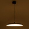 GLOBOSTAR® BARON 61256 Μοντέρνο Κρεμαστό Φωτιστικό Οροφής LED 24W 2880lm 120° AC 220-240V IP20 Ρυθμιζόμενο Λευκό CCT με On/Off 2700K/4500K/6000K - Lumileds SMD Chip - Ροζ Χρυσό - Μ40 x Π40 x Υ10cm - 3 Χρόνια Εγγύηση