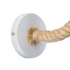 GLOBOSTAR® VINSA 01130 Boho Φωτιστικό Τοίχου - Απλίκα με Ντουί 1 x E27 AC 220-240V IP20 - Λευκό & Μπεζ - Μ37.5 x Π26.7 x Υ25cm GLOBOSTAR® VINSA 01130 Boho Φωτιστικό Τοίχου - Απλίκα με Ντουί 1 x E27 AC 220-240V IP20 - Λευκό & Μπεζ - Μ37.5 x Π26.7 x Υ25cm
