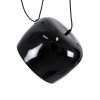 GLOBOSTAR® JASPER 01373 Μοντέρνο Κρεμαστό Φωτιστικό Οροφής με Ντουί 1 x E27 AC 220-240V IP20 - Μαύρο & Λευκό - Μ26.5 x Π26.5 x Υ20.5cm