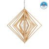 GLOBOSTAR® OCTAVE 01431 Μοντέρνο Κρεμαστό Φωτιστικό Οροφής με Ντουί 1 x E27 AC 220-240V IP20 - Μπεζ - Μ64 x Π64 x Y66cm GLOBOSTAR® OCTAVE 01431 Μοντέρνο Κρεμαστό Φωτιστικό Οροφής με Ντουί 1 x E27 AC 220-240V IP20 - Μπεζ - Μ64 x Π64 x Y66cm