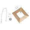 GLOBOSTAR® OCTAVE 01431 Μοντέρνο Κρεμαστό Φωτιστικό Οροφής με Ντουί 1 x E27 AC 220-240V IP20 - Μπεζ - Μ64 x Π64 x Y66cm GLOBOSTAR® OCTAVE 01431 Μοντέρνο Κρεμαστό Φωτιστικό Οροφής με Ντουί 1 x E27 AC 220-240V IP20 - Μπεζ - Μ64 x Π64 x Y66cm
