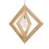 GLOBOSTAR® OCTAVE 01431 Μοντέρνο Κρεμαστό Φωτιστικό Οροφής με Ντουί 1 x E27 AC 220-240V IP20 - Μπεζ - Μ64 x Π64 x Y66cm GLOBOSTAR® OCTAVE 01431 Μοντέρνο Κρεμαστό Φωτιστικό Οροφής με Ντουί 1 x E27 AC 220-240V IP20 - Μπεζ - Μ64 x Π64 x Y66cm