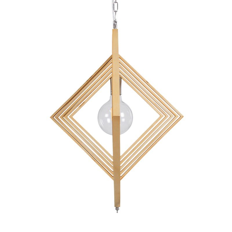 GLOBOSTAR® OCTAVE 01431 Μοντέρνο Κρεμαστό Φωτιστικό Οροφής με Ντουί 1 x E27 AC 220-240V IP20 - Μπεζ - Μ64 x Π64 x Y66cm GLOBOSTAR® OCTAVE 01431 Μοντέρνο Κρεμαστό Φωτιστικό Οροφής με Ντουί 1 x E27 AC 220-240V IP20 - Μπεζ - Μ64 x Π64 x Y66cm