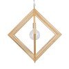 GLOBOSTAR® OCTAVE 01431 Μοντέρνο Κρεμαστό Φωτιστικό Οροφής με Ντουί 1 x E27 AC 220-240V IP20 - Μπεζ - Μ64 x Π64 x Y66cm GLOBOSTAR® OCTAVE 01431 Μοντέρνο Κρεμαστό Φωτιστικό Οροφής με Ντουί 1 x E27 AC 220-240V IP20 - Μπεζ - Μ64 x Π64 x Y66cm