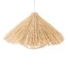 GLOBOSTAR® CHEOPE 01599 Boho Κρεμαστό Φωτιστικό Οροφής με Ντουί 1 x E27 AC 220-240V IP20 - Μπεζ - Μ45 x Π45 x Υ35cm