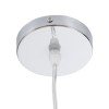 GLOBOSTAR® CHEOPE 01599 Boho Κρεμαστό Φωτιστικό Οροφής με Ντουί 1 x E27 AC 220-240V IP20 - Μπεζ - Μ45 x Π45 x Υ35cm