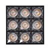 GLOBOSTAR® LUMINAR 60336 Downlight Σποτ LED 30W 4200lm 36° AC 220-240V IP20 Φυσικό Λευκό 4500K - Osram SMD Chip & TÜV SÜD Driver - Μαύρο Ματ - Μ12 x Π12 x Υ6.6cm - 5 Χρόνια Εγγύηση