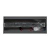 GLOBOSTAR® CIRCOA 60543 Μοντέρνο Φωτιστικό Τοίχου - Απλίκα LED 10W 1000lm 60° AC 220-240V IP44 Θερμό Λευκό 2700K - Bridgelux COB Chip & TÜV SÜD Driver - Γκρι Ανθρακί Ματ - Μ20 x Π8 x Υ10cm - 5 Χρόνια Εγγύηση