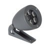 GLOBOSTAR® TREESPO 90468 Φωτιστικό Σποτ για Φυτά - Δέντρα LED 12W 1260lm 15° DC 24V Αδιάβροχο IP67 Ultra Θερμό Λευκό 2200K Dimmable - Bridgelux SMD Chip - Γκρι Ανθρακί - Μ9 x Π11 x Υ9cm - 3 Χρόνια Εγγύηση