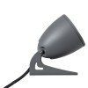 GLOBOSTAR® TREESPO 90468 Φωτιστικό Σποτ για Φυτά - Δέντρα LED 12W 1260lm 15° DC 24V Αδιάβροχο IP67 Ultra Θερμό Λευκό 2200K Dimmable - Bridgelux SMD Chip - Γκρι Ανθρακί - Μ9 x Π11 x Υ9cm - 3 Χρόνια Εγγύηση