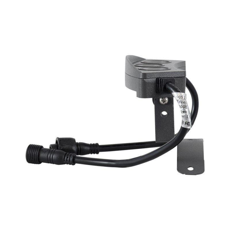 GLOBOSTAR® TREEPLANTE 90517 Κυρτή Μπάρα Φωτισμού Wall Washer για Φυτά - Δέντρα LED 3W 255lm 15° DC 24V Αδιάβροχο IP67 Πράσινο Dimmable - Bridgelux SMD Chip - Γκρι Ανθρακί - Μ11 x Π3 x Υ8.2cm - 3 Χρόνια Εγγύηση