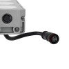 GLOBOSTAR® WASHERJAVIA 90554 Μπάρα Φωτισμού Wall Washer LED 48W 5040lm 5° DC 24V Αδιάβροχο IP67 Ultra Θερμό Λευκό 2200K Dimmable - Bridgelux SMD Chip - Γκρι Ανθρακί - Μ100 x Π5.2 x Υ3.6cm - 3 Χρόνια Εγγύηση