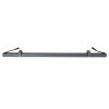GLOBOSTAR® WASHERPANDA 90578 Μπάρα Φωτισμού Wall Washer LED 18W 1890lm 15° DC 24V Αδιάβροχο IP67 Ultra Θερμό Λευκό 2200K Dimmable - Bridgelux SMD Chip - Γκρι Ανθρακί - Μ100 x Π4 x Υ3.5cm - 3 Χρόνια Εγγύηση