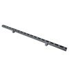GLOBOSTAR® WASHERPANDA 90585 Μπάρα Φωτισμού Wall Washer LED 36W 3060lm 15° DC 24V Αδιάβροχο IP65 Πολύχρωμο RGBW Dimmable DMX512 - Bridgelux SMD Chip - Γκρι Ανθρακί Ματ - Μ100 x Π4 x Υ3.5cm - 3 Χρόνια Εγγύηση