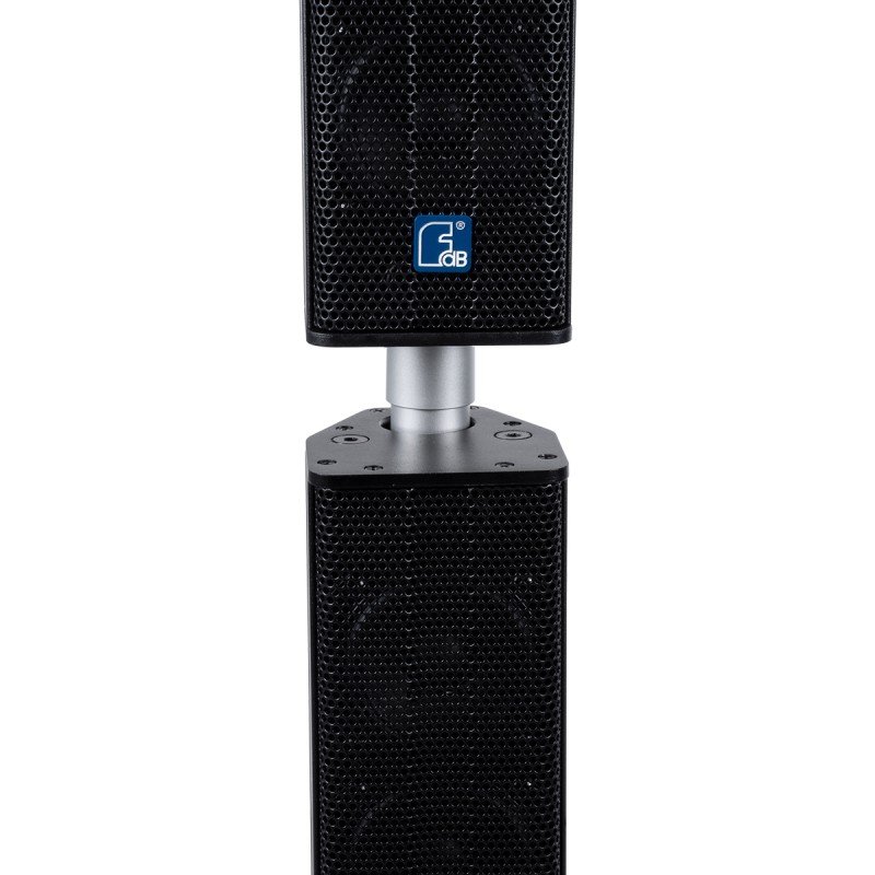 GloboStar® FDB K803 98024 PA Speaker - Παθητικό Ηχείο Column Κολωνάτο Επιτοίχιο & Επιδαπέδιο 8Ω - 200W RMS (800W Peak) - 8 x 3" Inches Mid & HF - IP20 - Μαύρο - Μ10 x Π11 x Υ75cm - Ζεύγος