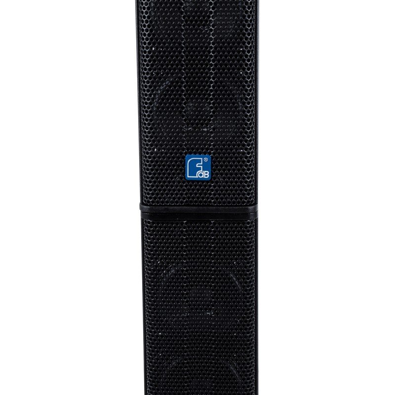 GloboStar® FDB K803 98024 PA Speaker - Παθητικό Ηχείο Column Κολωνάτο Επιτοίχιο & Επιδαπέδιο 8Ω - 200W RMS (800W Peak) - 8 x 3" Inches Mid & HF - IP20 - Μαύρο - Μ10 x Π11 x Υ75cm - Ζεύγος