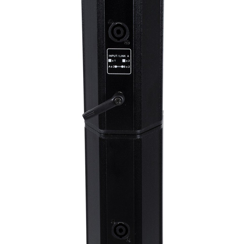 GloboStar® FDB K803 98024 PA Speaker - Παθητικό Ηχείο Column Κολωνάτο Επιτοίχιο & Επιδαπέδιο 8Ω - 200W RMS (800W Peak) - 8 x 3" Inches Mid & HF - IP20 - Μαύρο - Μ10 x Π11 x Υ75cm - Ζεύγος