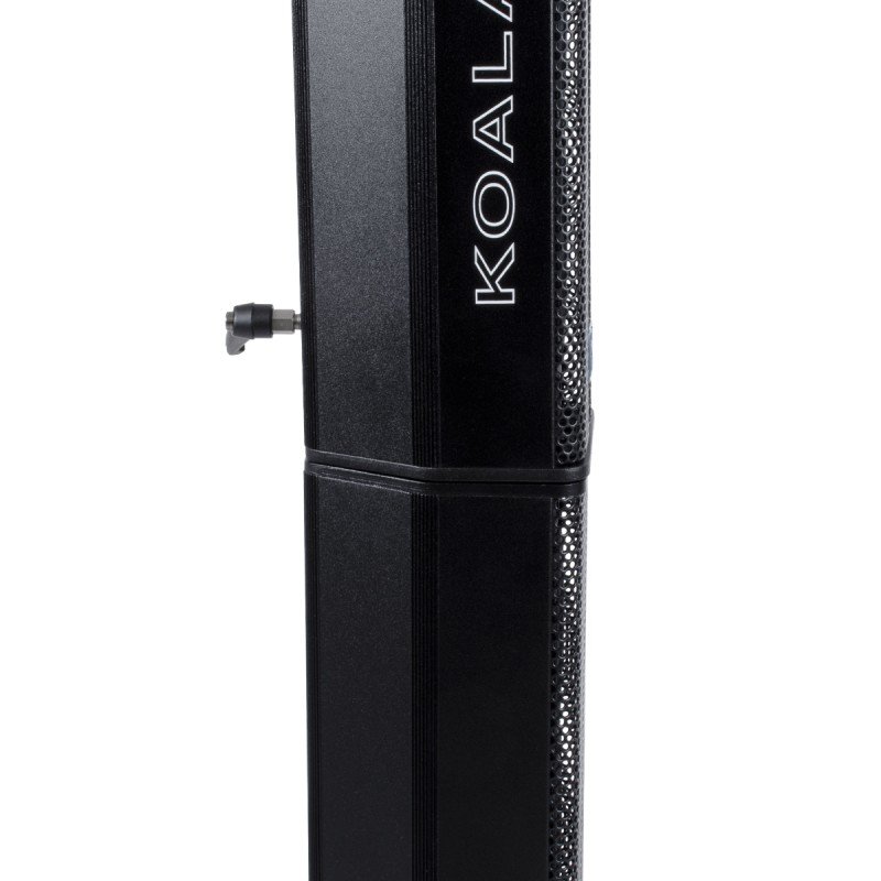 GloboStar® FDB K803 98024 PA Speaker - Παθητικό Ηχείο Column Κολωνάτο Επιτοίχιο & Επιδαπέδιο 8Ω - 200W RMS (800W Peak) - 8 x 3" Inches Mid & HF - IP20 - Μαύρο - Μ10 x Π11 x Υ75cm - Ζεύγος