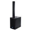 GloboStar® FDB K803 98024 PA Speaker - Παθητικό Ηχείο Column Κολωνάτο Επιτοίχιο & Επιδαπέδιο 8Ω - 200W RMS (800W Peak) - 8 x 3" Inches Mid & HF - IP20 - Μαύρο - Μ10 x Π11 x Υ75cm - Ζεύγος