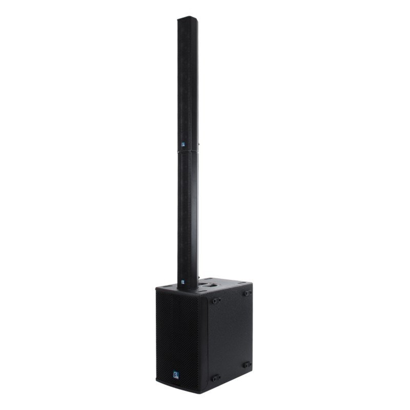 GloboStar® FDB K803 98024 PA Speaker - Παθητικό Ηχείο Column Κολωνάτο Επιτοίχιο & Επιδαπέδιο 8Ω - 200W RMS (800W Peak) - 8 x 3" Inches Mid & HF - IP20 - Μαύρο - Μ10 x Π11 x Υ75cm - Ζεύγος