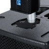 GloboStar® FDB K803 98024 PA Speaker - Παθητικό Ηχείο Column Κολωνάτο Επιτοίχιο & Επιδαπέδιο 8Ω - 200W RMS (800W Peak) - 8 x 3" Inches Mid & HF - IP20 - Μαύρο - Μ10 x Π11 x Υ75cm - Ζεύγος