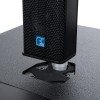 GloboStar® FDB K803 98024 PA Speaker - Παθητικό Ηχείο Column Κολωνάτο Επιτοίχιο & Επιδαπέδιο 8Ω - 200W RMS (800W Peak) - 8 x 3" Inches Mid & HF - IP20 - Μαύρο - Μ10 x Π11 x Υ75cm - Ζεύγος