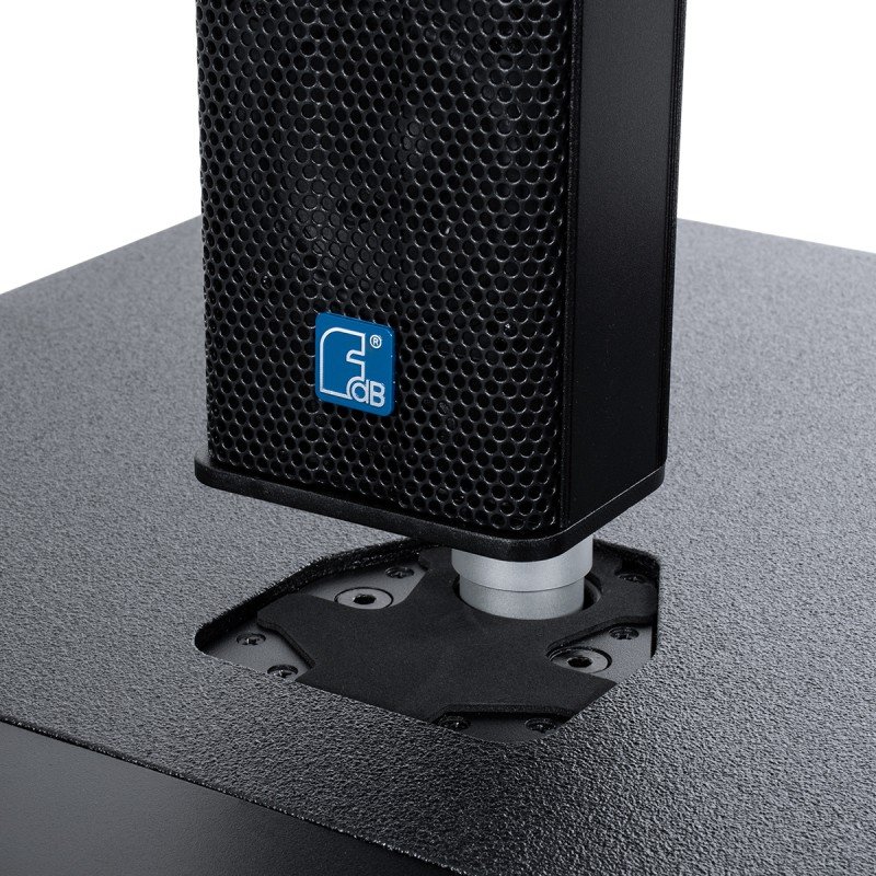 GloboStar® FDB K803 98024 PA Speaker - Παθητικό Ηχείο Column Κολωνάτο Επιτοίχιο & Επιδαπέδιο 8Ω - 200W RMS (800W Peak) - 8 x 3" Inches Mid & HF - IP20 - Μαύρο - Μ10 x Π11 x Υ75cm - Ζεύγος