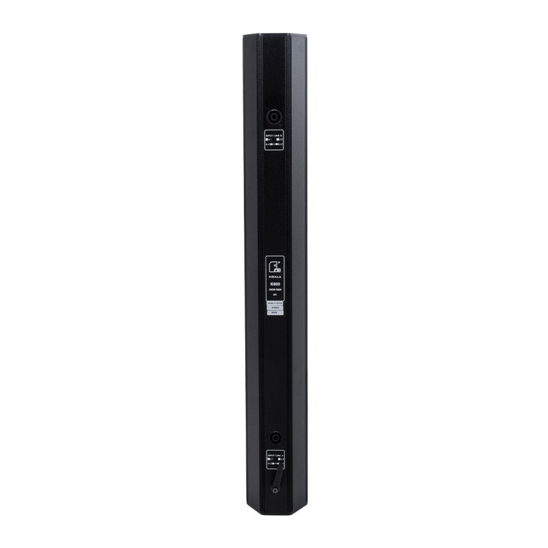 GloboStar® FDB K803 98024 PA Speaker - Παθητικό Ηχείο Column Κολωνάτο Επιτοίχιο & Επιδαπέδιο 8Ω - 200W RMS (800W Peak) - 8 x 3" Inches Mid & HF - IP20 - Μαύρο - Μ10 x Π11 x Υ75cm - Ζεύγος