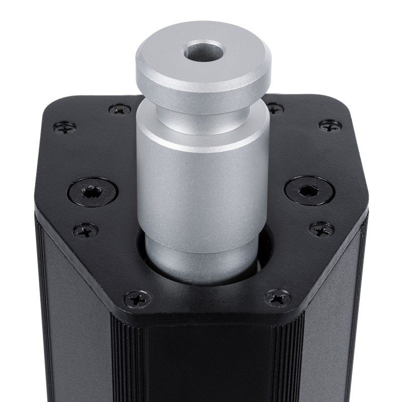 GloboStar® FDB K803 98024 PA Speaker - Παθητικό Ηχείο Column Κολωνάτο Επιτοίχιο & Επιδαπέδιο 8Ω - 200W RMS (800W Peak) - 8 x 3" Inches Mid & HF - IP20 - Μαύρο - Μ10 x Π11 x Υ75cm - Ζεύγος