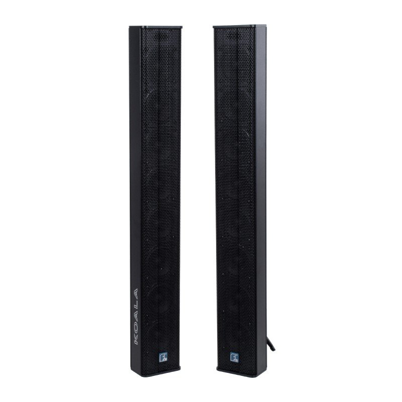 GloboStar® FDB K803 98024 PA Speaker - Παθητικό Ηχείο Column Κολωνάτο Επιτοίχιο & Επιδαπέδιο 8Ω - 200W RMS (800W Peak) - 8 x 3" Inches Mid & HF - IP20 - Μαύρο - Μ10 x Π11 x Υ75cm - Ζεύγος