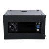 GloboStar® FDB K803+K112BAS 98024-98025-SET PA Column System - Ενεργό Αυτοενισχυόμενο Σετ Ηχείων & Subwoofer Column Κολωνάτο με Ψηφιακό Ενισχυτή FA2.36 AC 220V/50-60Hz - 600W RMS/8Ω + 400W RMS/8Ω (4000W Peak) - IP20 - Μαύρο - Σετ 4 Τεμαχίων