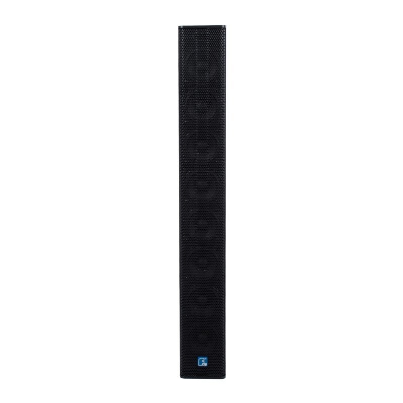 GloboStar® FDB K803+K112BAS 98024-98025-SET PA Column System - Ενεργό Αυτοενισχυόμενο Σετ Ηχείων & Subwoofer Column Κολωνάτο με Ψηφιακό Ενισχυτή FA2.36 AC 220V/50-60Hz - 600W RMS/8Ω + 400W RMS/8Ω (4000W Peak) - IP20 - Μαύρο - Σετ 4 Τεμαχίων