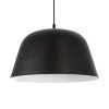 GLOBOSTAR® UPVALE 01281 Μοντέρνο Κρεμαστό Φωτιστικό Οροφής με Ντουί 1 x E27 AC 220-240V IP20 - Μαύρο & Λευκό - Μ40 x Π40 x Υ24cm GLOBOSTAR® UPVALE 01281 Μοντέρνο Κρεμαστό Φωτιστικό Οροφής με Ντουί 1 x E27 AC 220-240V IP20 - Μαύρο & Λευκό - Μ40 x Π40 x Υ24cm