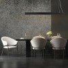 GLOBOSTAR® FELIX 61028-P Μοντέρνο Γραμμικό Κρεμαστό Φωτιστικό Οροφής LED 54W 6500lm 120° AC 220-240V IP20 Ρυθμιζόμενο Λευκό CCT με Χειριστήριο από 2700K έως 6000K Dimmable - Lumileds SMD Chip - Μαύρο Ματ - Μ120 x Π3.5 x Υ7cm - 3 Χρόνια Εγγύηση