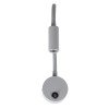 GLOBOSTAR® GOOSE 60877 Μοντέρνο Φωτιστικό Τοίχου - Απλίκα Ξενοδοχείου Reading Light LED 3W 300lm 36° AC 220-240V IP20 Φυσικό Λευκό 4500K - CREE XPE Chip & TÜV SÜD Driver - Γκρι Ανθρακί Ματ - Μ6.5 x Π15 x Υ24.5cm - 3 Χρόνια Εγγύηση