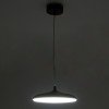 GLOBOSTAR® BARON 60886 Μοντέρνο Κρεμαστό Φωτιστικό Οροφής LED 12W 1440lm 120° AC 220-240V IP20 Ρυθμιζόμενο Λευκό CCT με On/Off 2700K/4500K/6000K - Lumileds SMD Chip - Χρυσό - Μ25 x Π25 x Υ8cm - 3 Χρόνια Εγγύηση