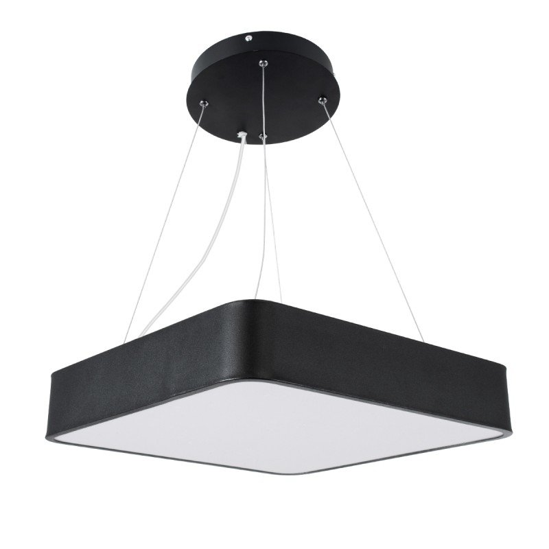 GLOBOSTAR® KAMALA 61206-P Μοντέρνο Κρεμαστό Φωτιστικό Οροφής LED 67W 6700lm 120° AC 220-240V IP20 Ρυθμιζόμενο Λευκό CCT με Χειριστήριο από 2700K έως 6000K Dimmable - Lumileds SMD Chip - Μαύρο Ματ - Μ40 x Π40 x Υ8cm - 3 Χρόνια Εγγύηση GLOBOSTAR® KAMALA 61206-P Μοντέρνο Κρεμαστό Φωτιστικό Οροφής LED 67W 6700lm 120° AC 220-240V IP20 Ρυθμιζόμενο Λευκό CCT με Χειριστήριο από 2700K έως 6000K Dimmable - Lumileds SMD Chip - Μαύρο Ματ - Μ40 x Π40 x Υ8cm - 3 Χρόνια Εγγύηση