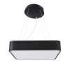 GLOBOSTAR® KAMALA 61206-P Μοντέρνο Κρεμαστό Φωτιστικό Οροφής LED 67W 6700lm 120° AC 220-240V IP20 Ρυθμιζόμενο Λευκό CCT με Χειριστήριο από 2700K έως 6000K Dimmable - Lumileds SMD Chip - Μαύρο Ματ - Μ40 x Π40 x Υ8cm - 3 Χρόνια Εγγύηση GLOBOSTAR® KAMALA 61206-P Μοντέρνο Κρεμαστό Φωτιστικό Οροφής LED 67W 6700lm 120° AC 220-240V IP20 Ρυθμιζόμενο Λευκό CCT με Χειριστήριο από 2700K έως 6000K Dimmable - Lumileds SMD Chip - Μαύρο Ματ - Μ40 x Π40 x Υ8cm - 3 Χρόνια Εγγύηση