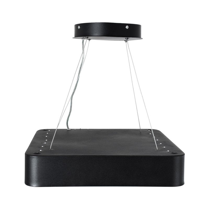 GLOBOSTAR® KAMALA 61206-P Μοντέρνο Κρεμαστό Φωτιστικό Οροφής LED 67W 6700lm 120° AC 220-240V IP20 Ρυθμιζόμενο Λευκό CCT με Χειριστήριο από 2700K έως 6000K Dimmable - Lumileds SMD Chip - Μαύρο Ματ - Μ40 x Π40 x Υ8cm - 3 Χρόνια Εγγύηση GLOBOSTAR® KAMALA 61206-P Μοντέρνο Κρεμαστό Φωτιστικό Οροφής LED 67W 6700lm 120° AC 220-240V IP20 Ρυθμιζόμενο Λευκό CCT με Χειριστήριο από 2700K έως 6000K Dimmable - Lumileds SMD Chip - Μαύρο Ματ - Μ40 x Π40 x Υ8cm - 3 Χρόνια Εγγύηση