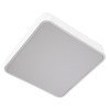 GLOBOSTAR® KAMALA 61207-S Μοντέρνο Φωτιστικό Οροφής LED 67W 7370lm 120° AC 220-240V IP20 Ρυθμιζόμενο Λευκό CCT με Χειριστήριο από 2700K έως 6000K Dimmable - Lumileds SMD Chip - Λευκό Ματ - Μ40 x Π40 x Υ8cm - 3 Χρόνια Εγγύηση